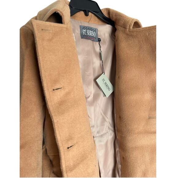 St. Sereno Double Breasted Wool Blend Peacoat Size Small NWT - Picture 5 of 7